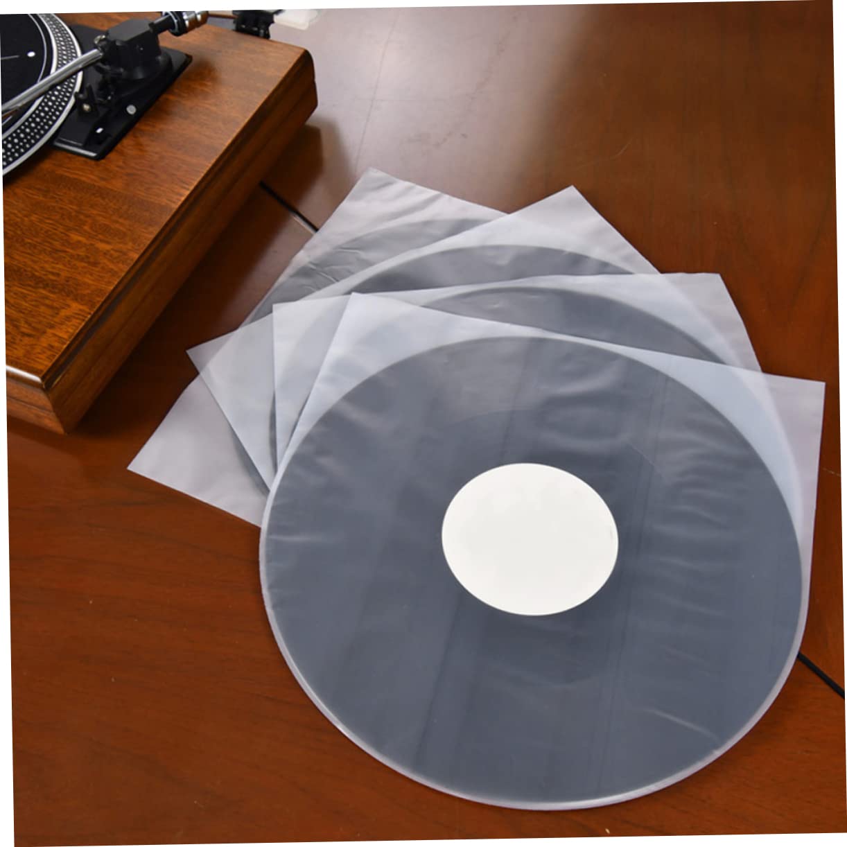 PRETYZOOM Cover Schallplatten 400 Stück Schallplattentasche Schallplatten Pe Hülle RSD Schallplatten Schutztasche Album Schutzhülle Transparente Albumhülle Albumcover Antistatische