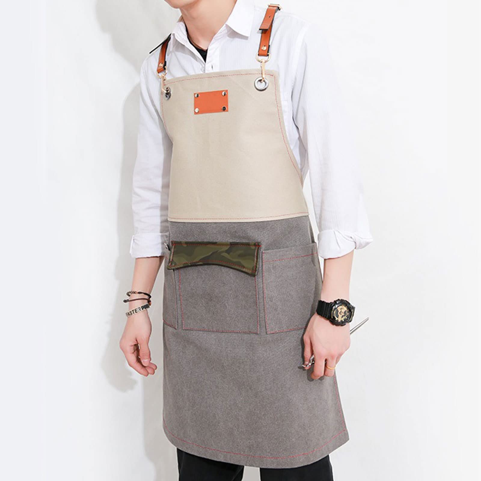 Grembiule Grembiuli Ristorante Uomo Donna Cottura Cucina Tè Negozio Caffetteria Negozio