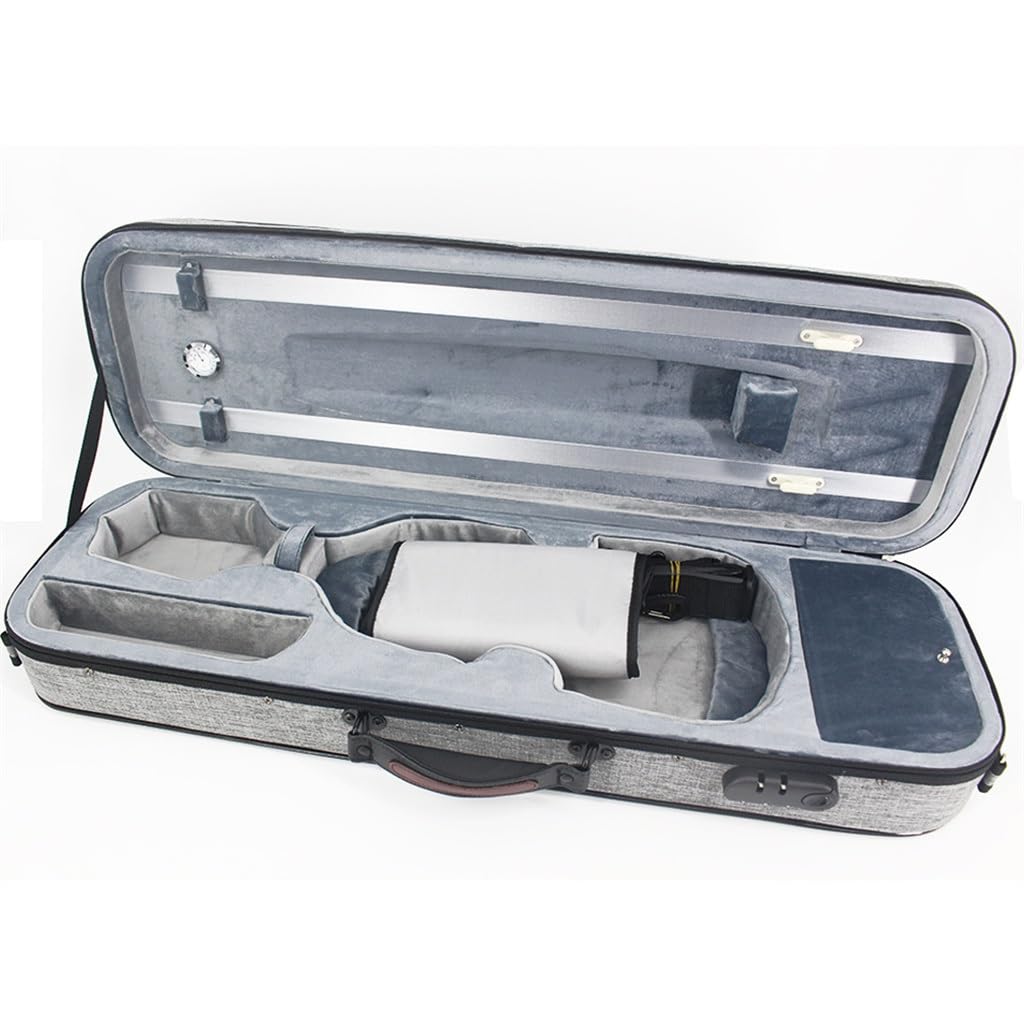 Lightweight shock-proof brushed Oxford cloth soft velvet 4/4 violin piano box
