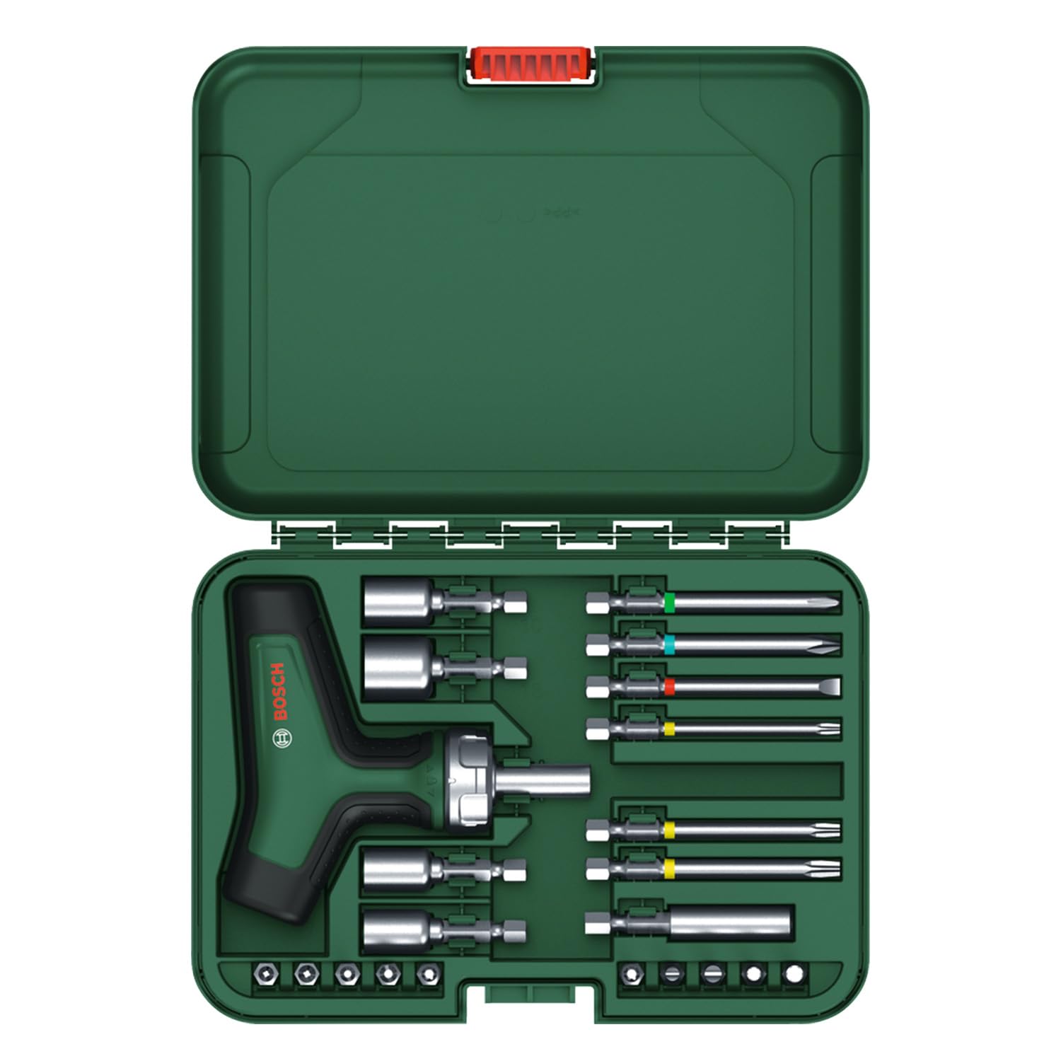 Bosch Zestaw z wkrętakiem z grzechotką (z rękojeścią typu T)