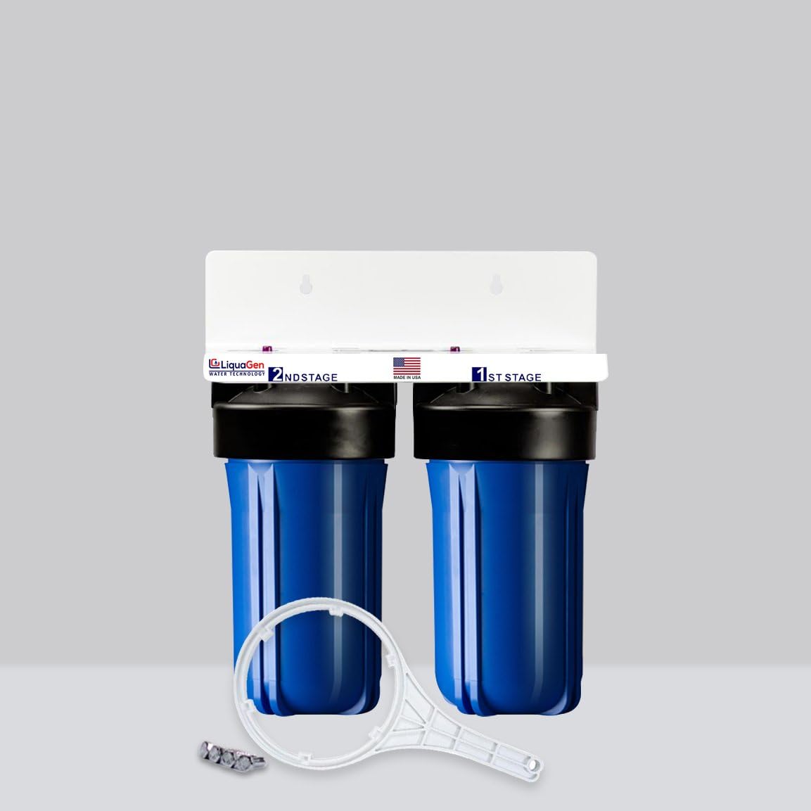 LiquaGen Big Blue 10" Filter System