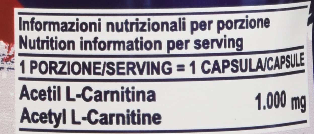 Prolabs Acetil Carnitina 1000 mg, 75 compresse - acetyl carnitina