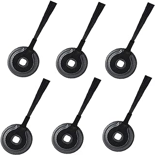 Side Brush Replacement Parts for Shark ION Robot AV751 AV752 AV753 R85 RV850 RV850BRN RV850WV RV851WV S87 RV700_N RV700_N RV720_N RV750_N Vacuum Replacement Kit 6-Pack