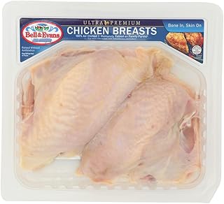 Bell & Evans, Chicken Breast Bone-In Split Air Chilled Tray Pack Step 2