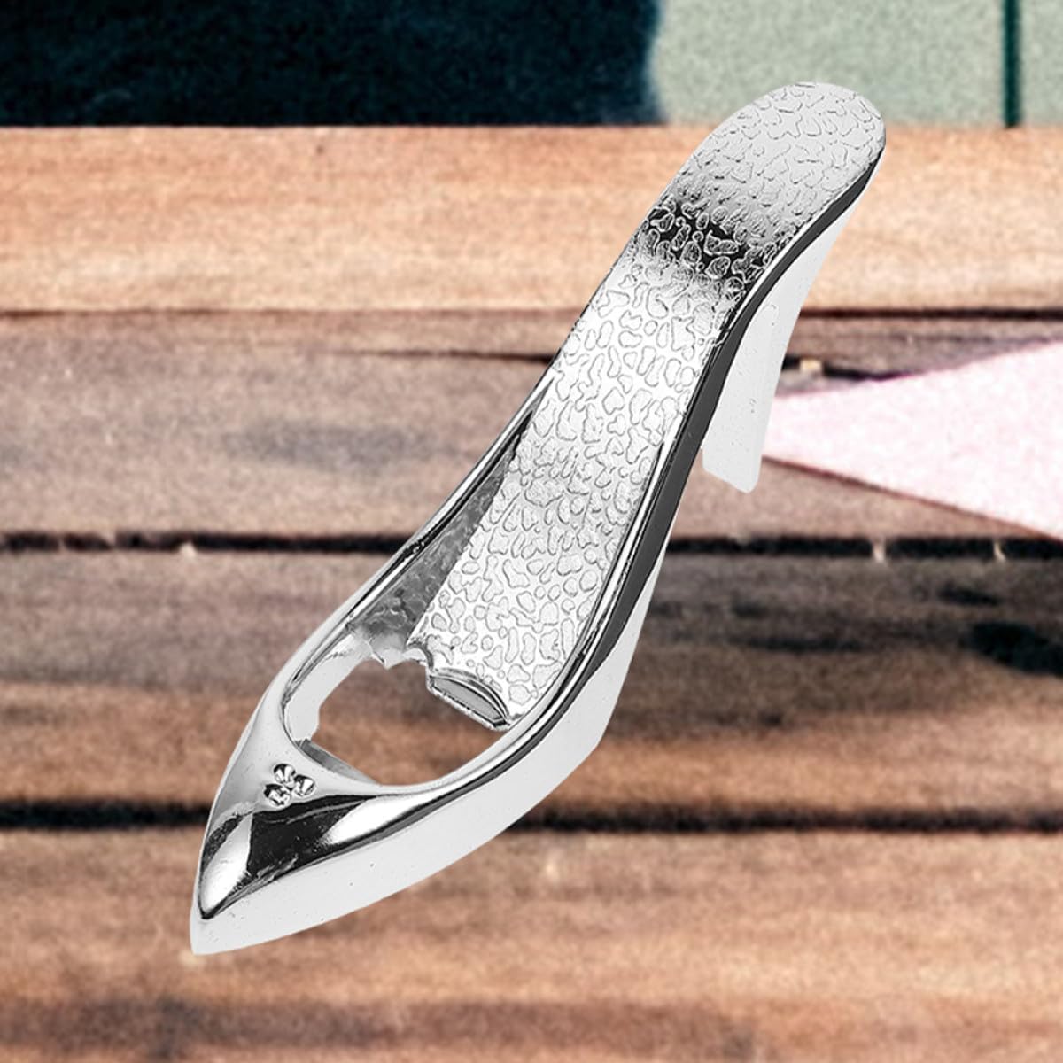 Creative 2pcs High Heel Shoe Bottle Opener Set, Aluminum Alloy Manual Metal Beer and Soda Bottle Openers for Party and Home Use image 3