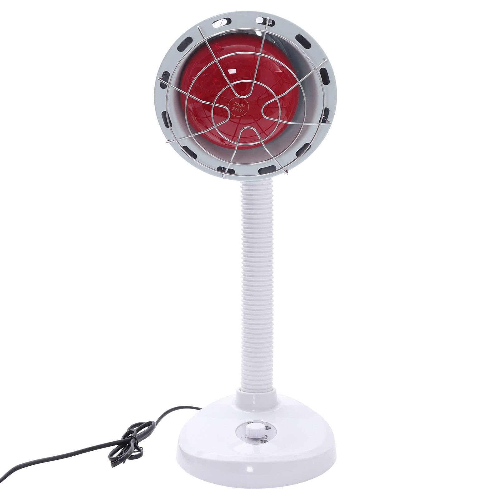 Lampe infrarouge 275W Température réglable Lampe à lumière rouge Soulagement de la douleur Lampe Émetteur de chaleur infrarouge