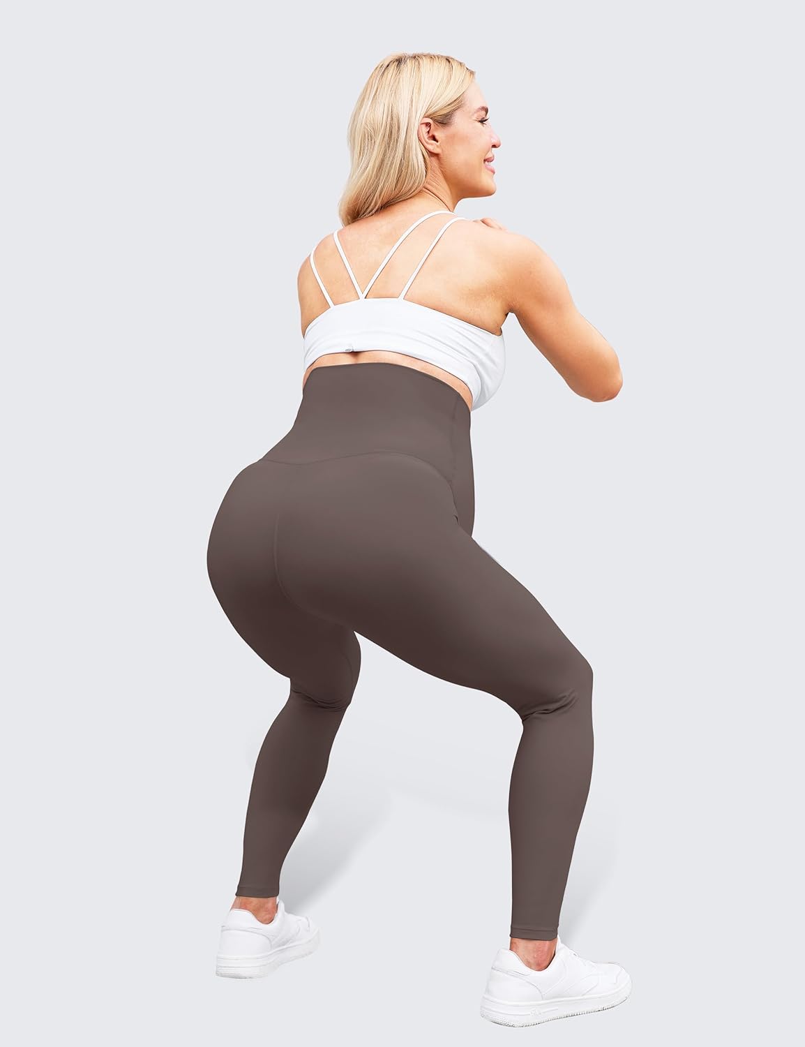 Women's Maternity Leggings Over The Belly - Ultra Stretchy Soft Bump Support Workout Activewear Yoga Pregnancy Pants - Image 9