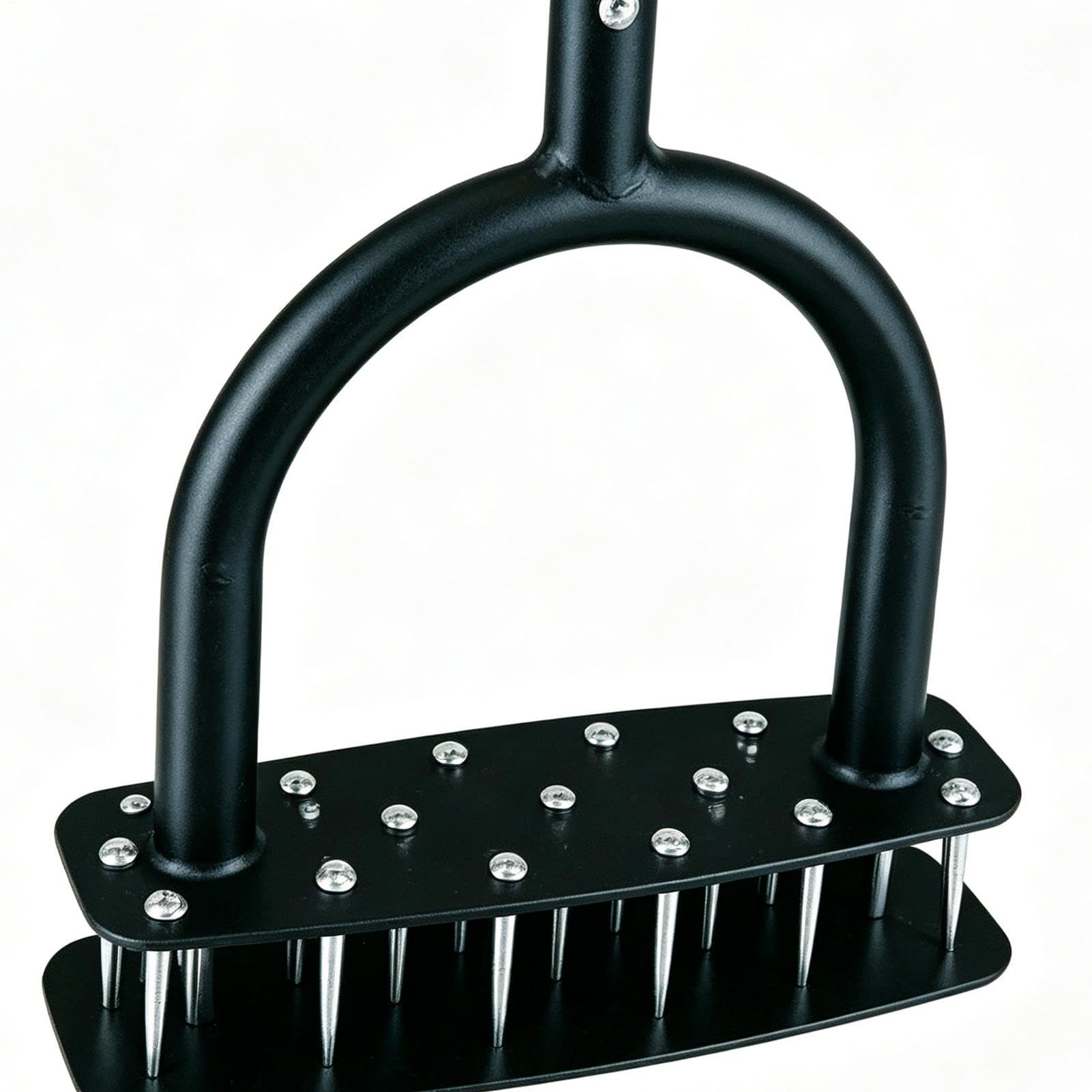 Aerator trawnika 15 Kolców Ze Stali Nierdzewnej, Wytrzymały I Ręczny | Aerator gruntowy Do Ogrodu, Patio, Rabat Kwiatowych, Podwórka, Spulchniania Gleby Oraz Pielęgnacji Parku