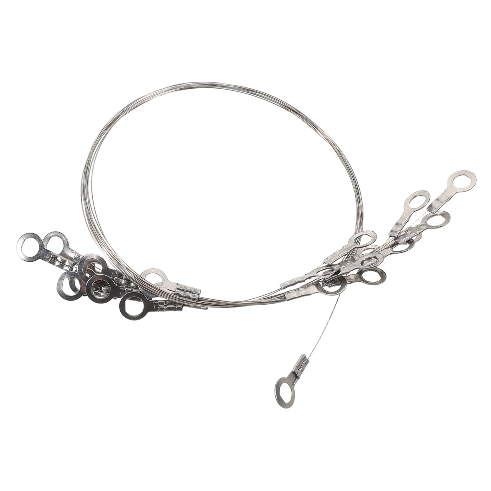 FUNOMOCYA Effortless Cake Leveling: 12pcs Stainless Steel Slicer Wires Home Party Baking Accessory