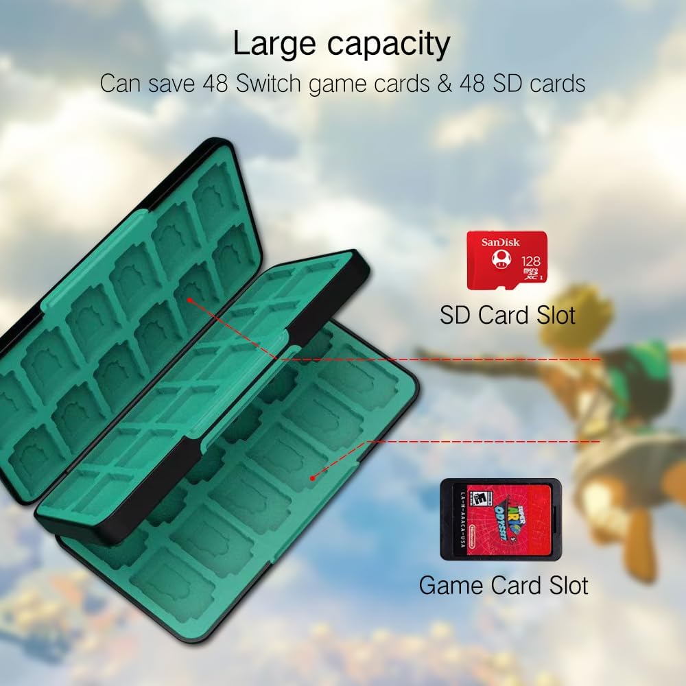 Amazon.com: PERFECTSIGHT 48 Switch Game Card Case for Nintendo Amazon.com: PERFECTSIGHT 48 Switch Game Card Case for Nintendo
