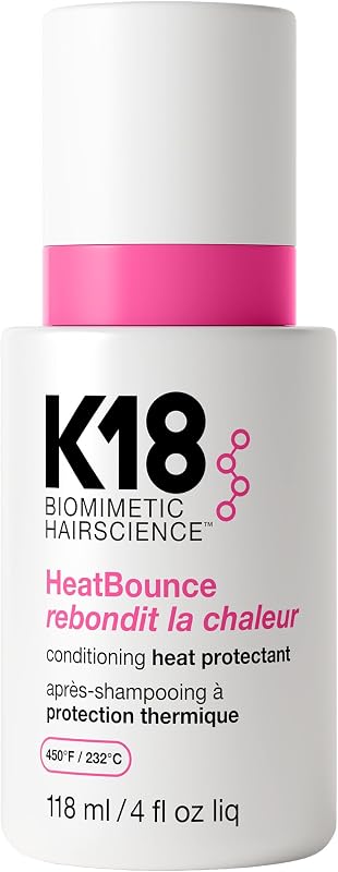 HeatBounce Conditioning Heat Protectant Spray, Lightweight Leave-In Conditioner + 450℉ (232°C) Inside-Out Heat Protection, Soften, Smooth + Detangle All Hair Types