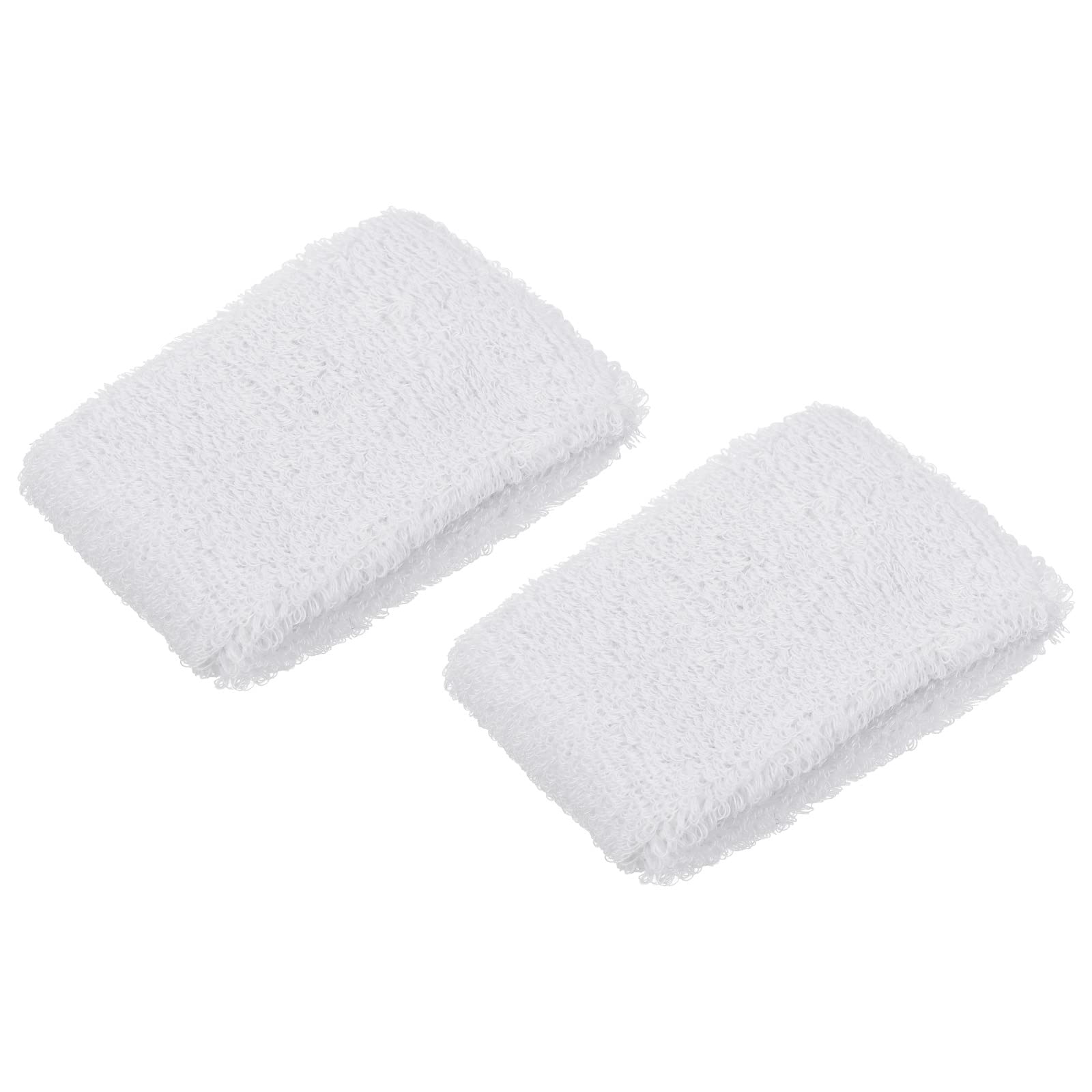 PATIKIL Braccialetti sportivi Cotone Terry Panno Assorbente Sweatband per Tennis Basket Allenamento Atletico Corsa