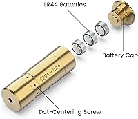 Vista 4 de Feyachi Bore Sight 9MM/223 5.56/12GA Red Dot Laser Zeroing Bore Sighter Pistol Laser Boresighter with 3 Sets