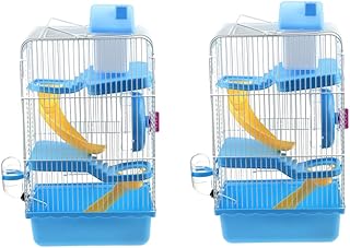 Hohopeti Gaiola Para Hamster Gaiola Villa Para Animais De Estimação Pequenos Casa Para Animais De Estimação Gaiola Para Animais Pequenos Gaiola Para Animais De Estimação