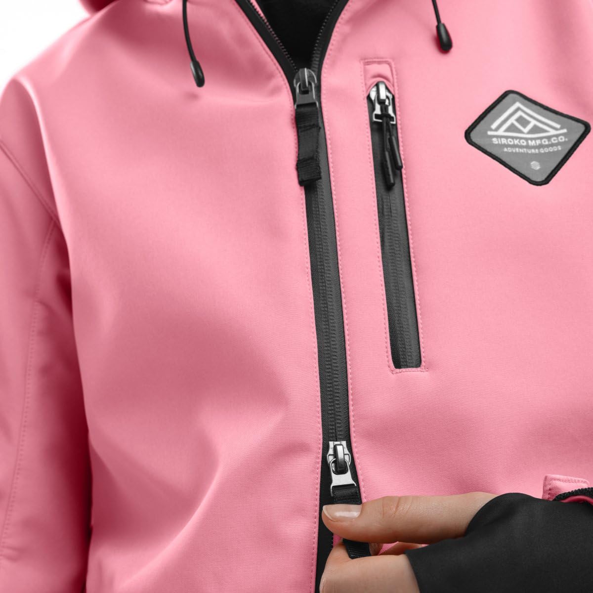 SIROKO - Veste Softshell de Ski pour Femme W2-W Lollipop