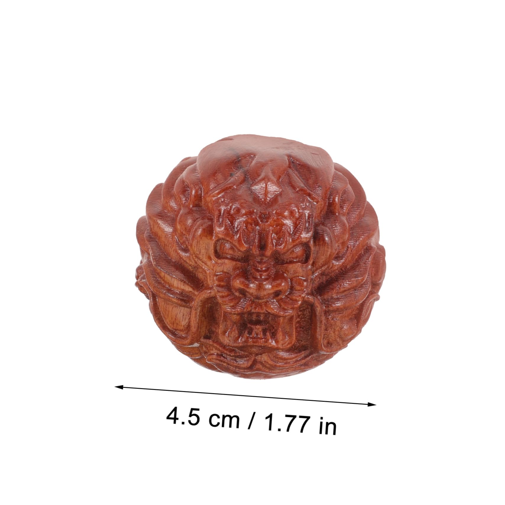 VALICLUD 5 Paires boule de massage des mains balle salle de sport masser pour massage multifonctionnel masseur à la main masseur à rouleaux manuels Bois