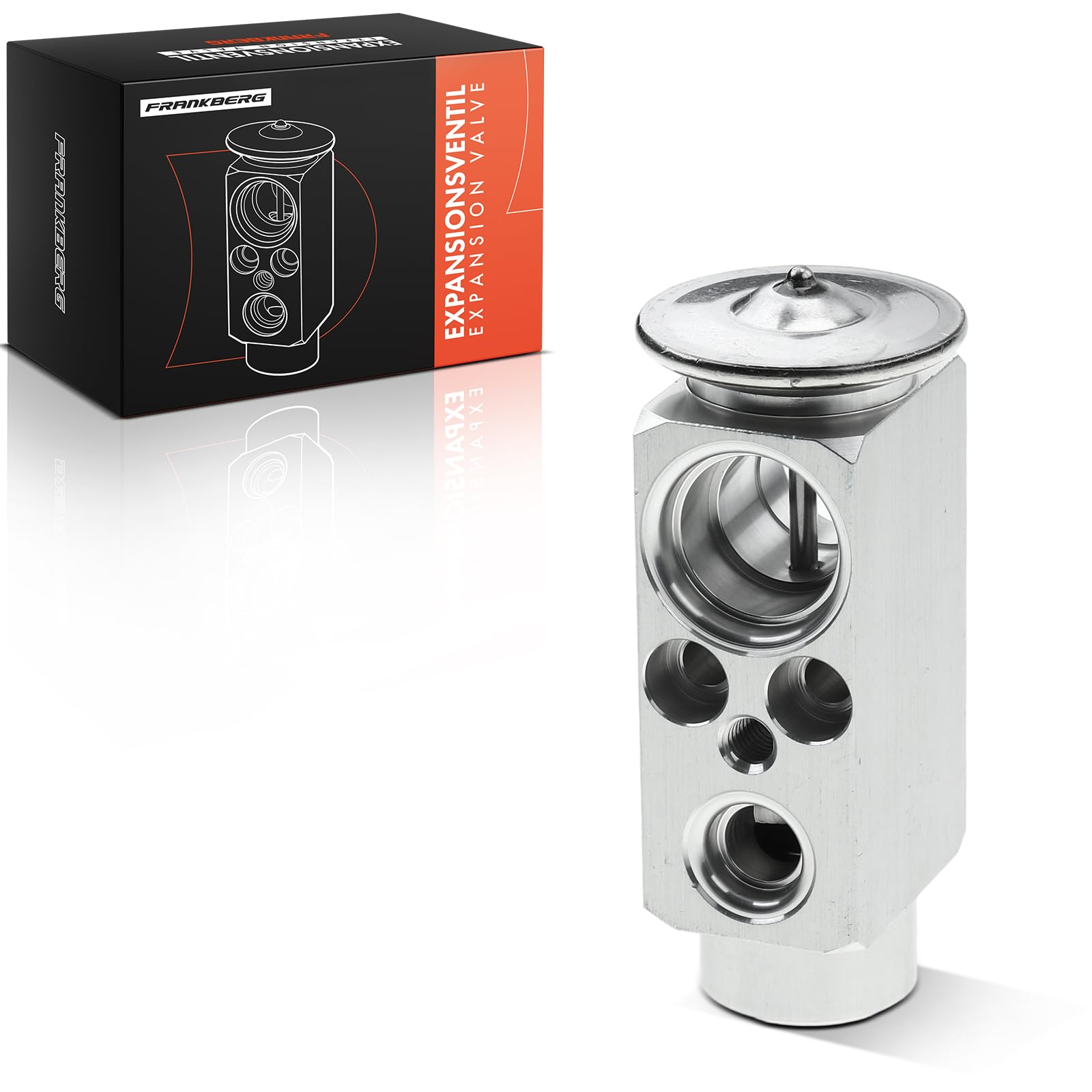 Frankberg Válvula de expansión Aire acondicionado Compatible con Zafira A MPV T98 1.8L Astra G CC T98 1.6L Astra G CaR.A.Van T98 1.6L Zafira A MPV T98 1.6L Zafira A MPV T98 2.2L Replace# 60813268