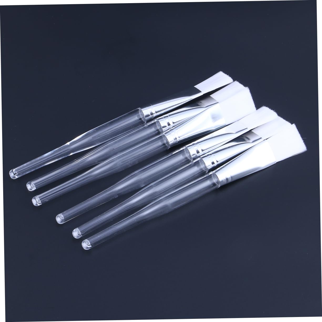 DOITOOL 192stücke Transparente Kristall-rod Gesichtsmaske Pinsel Für Diy Maskenanwendung Weiche Langlebige Anwendung Für Serum Peeling Und Hautpflegeprodukte