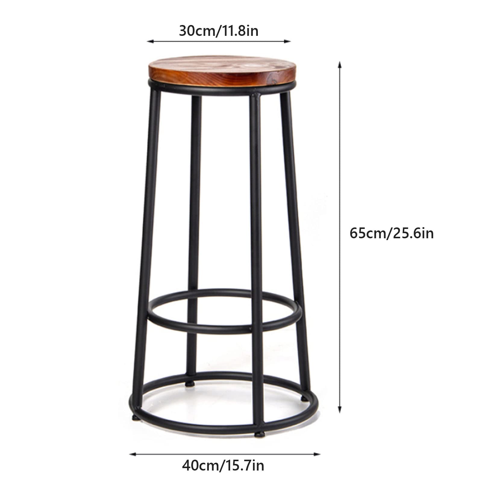 Amazon.co.jp: バースツール、 工業用ビンテージ カウンターハイト