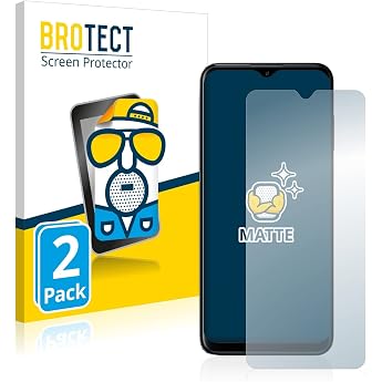 BROTECT Anti-Glare Screen Protector for Nokia G60 Pack of 2 Matte Screen Protector Anti-Reflection Anti-Fingerprint