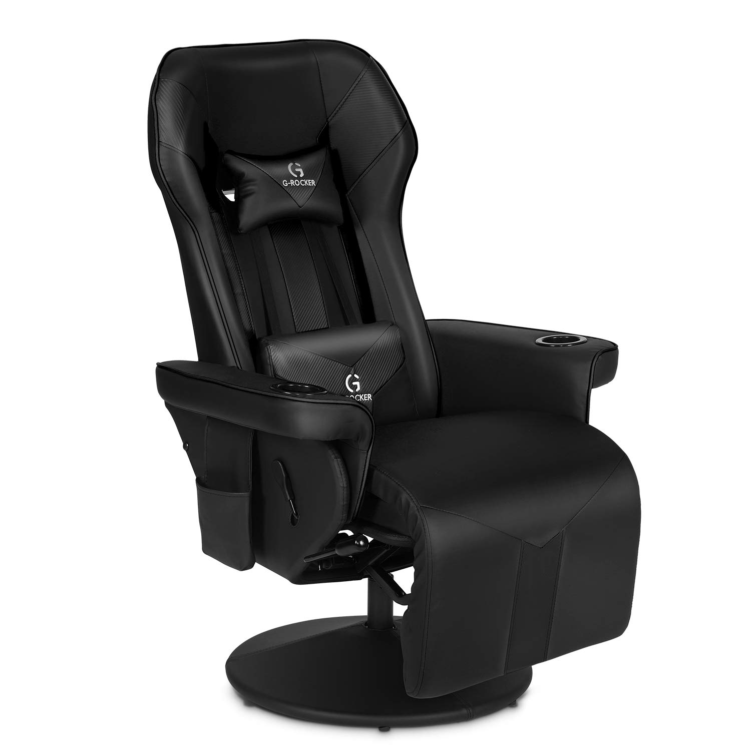ModernDepo GRocker King Throne Video Gaming Recliner Chair, Ergonomic