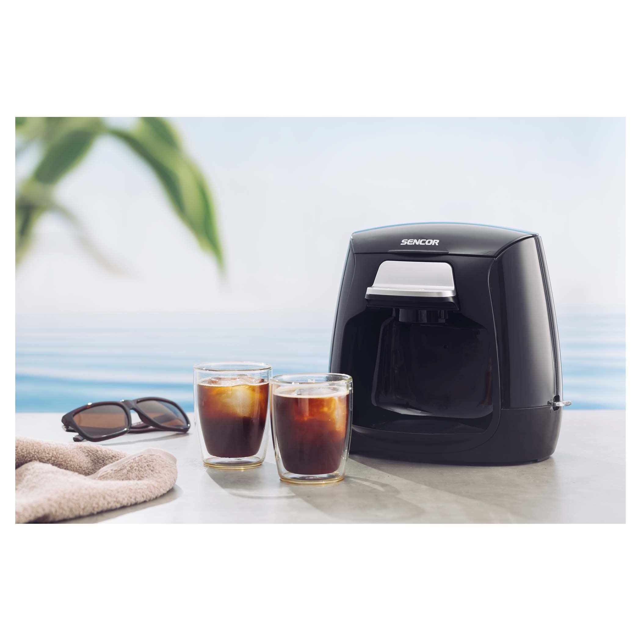 Ekspres do kawy, Pojemność 0,3 L, 500W, czarny