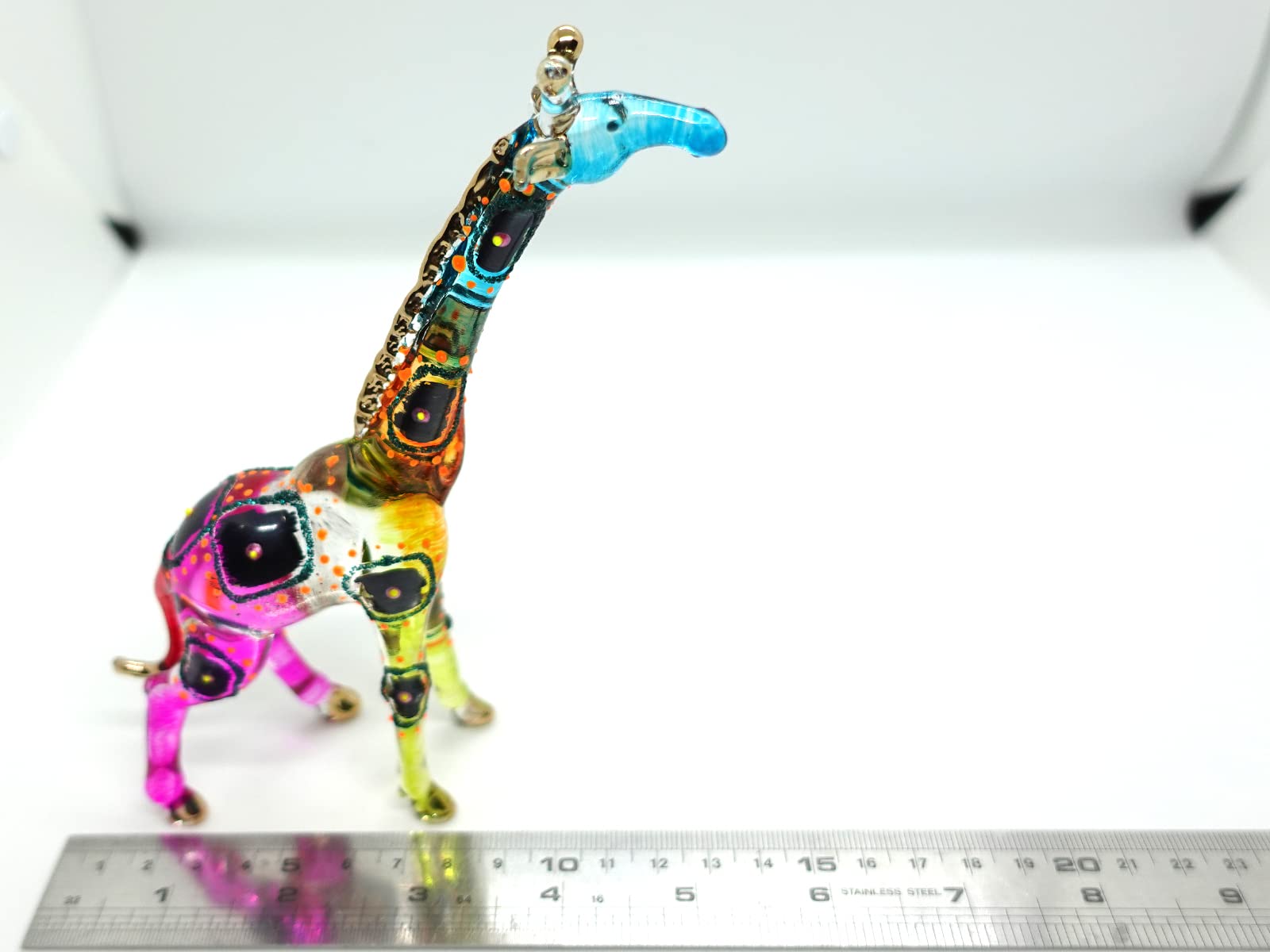 Amazon.co.jp: Sansukjai キリンミニチュアフィギュア 動物 手塗り