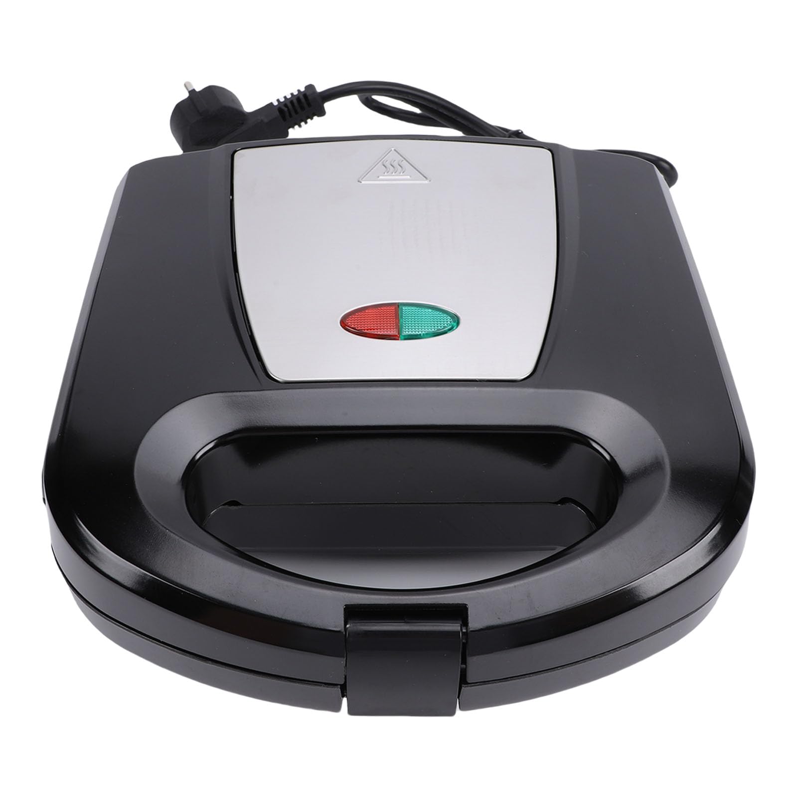 Pssopp Gofrera Belga Eléctrica Antiadherente Gourmet, Diseño Compacto con Luces Indicadoras y Fácil Limpieza para Desayunos y Meriendas