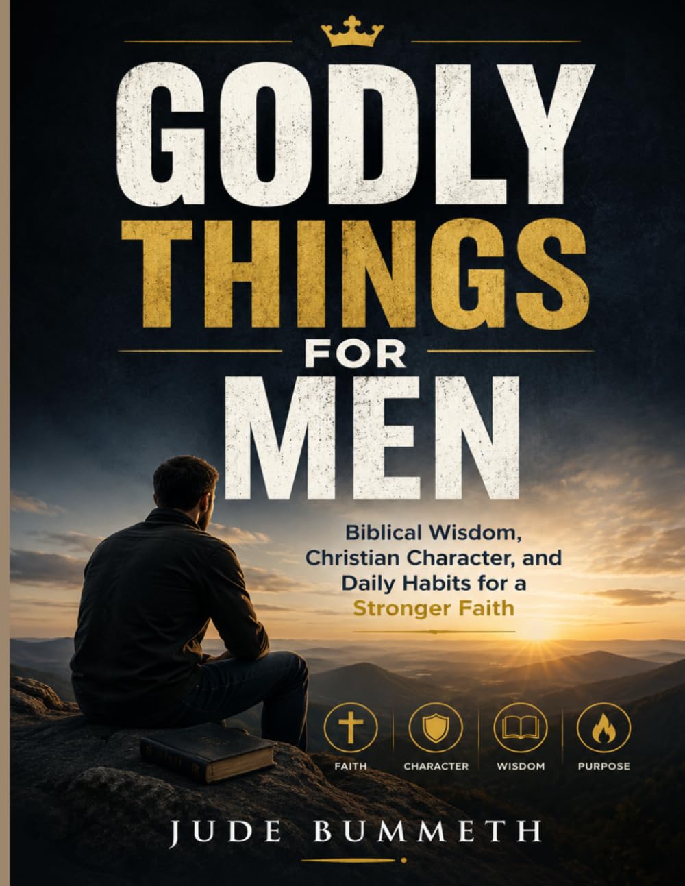 GODLY THINGS FOR MEN: Biblical Wisdom, Christian Character, and Daily Habits for a Stronger Faith