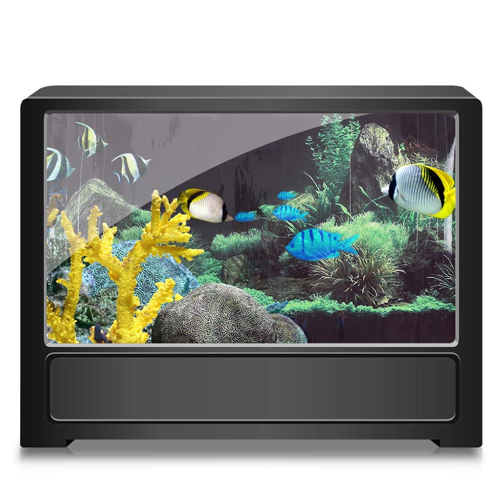 Pvc Zelfklevende Aquarium Aquarium Achtergrond Poster, Landschap Behang Pvc Zelfklevende Aquarium Aquarium Achtergrond Poster, Landschap Behang