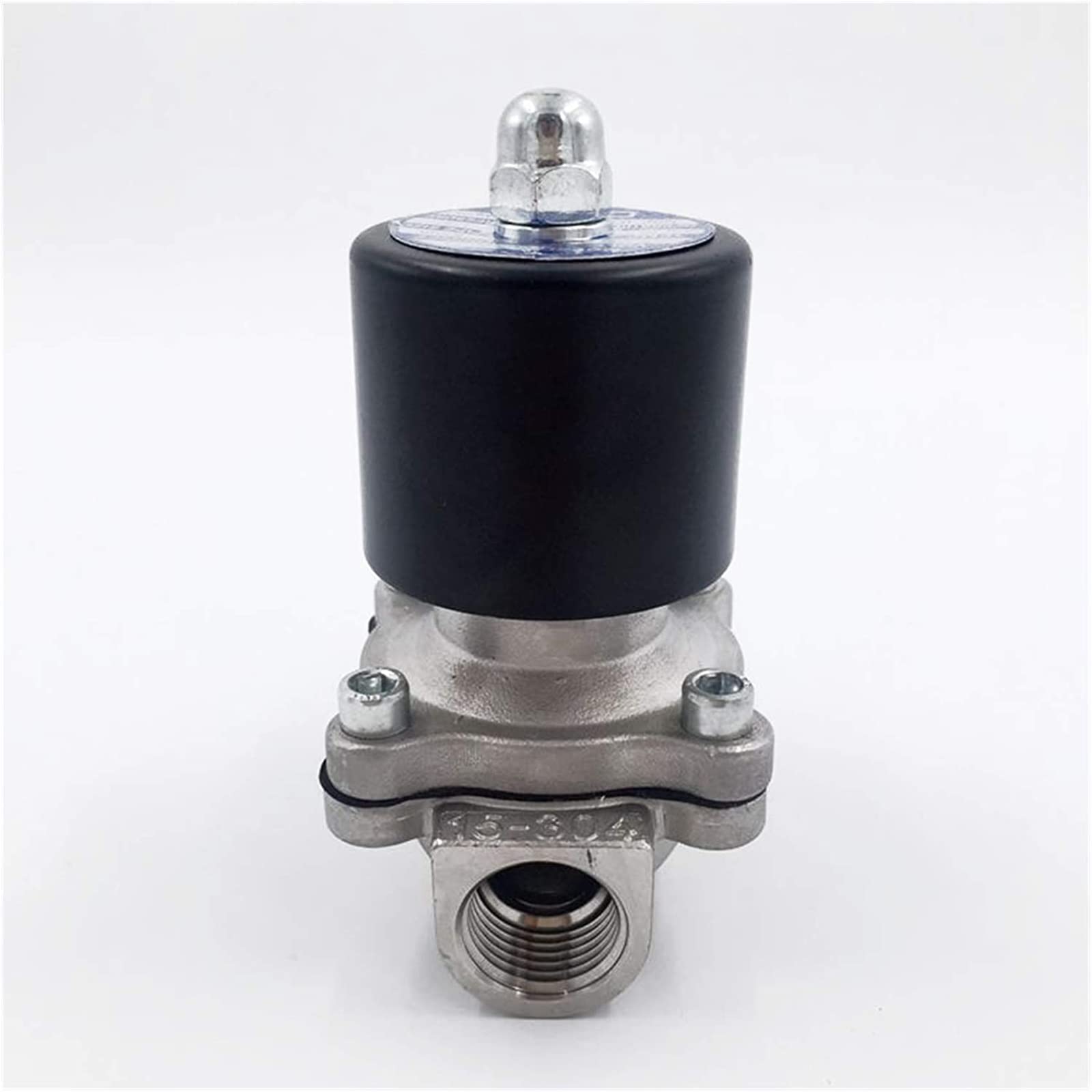 Électrovanne électrique 3/4 CA 220V FIDEMM 2W200-20 en acier inoxydable pour eau et air