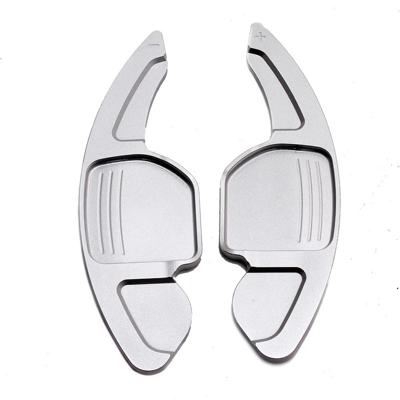 Immlsx Silver Car Shift Paddle For Tt For Tts Mk2 8J For A5 S5 Coupe For A4 B8 For A3 8P S3 For Q5 For A8 R8 Car Steering Wheel Shift Paddle Extension Gear Shifter Paddles(Silver)