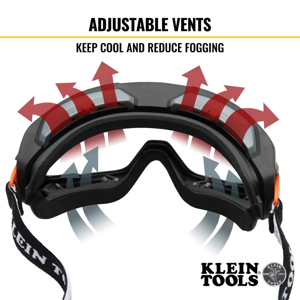 Klein Tools 60479 Safety Goggles, Clear Lens — Amazon image 3
