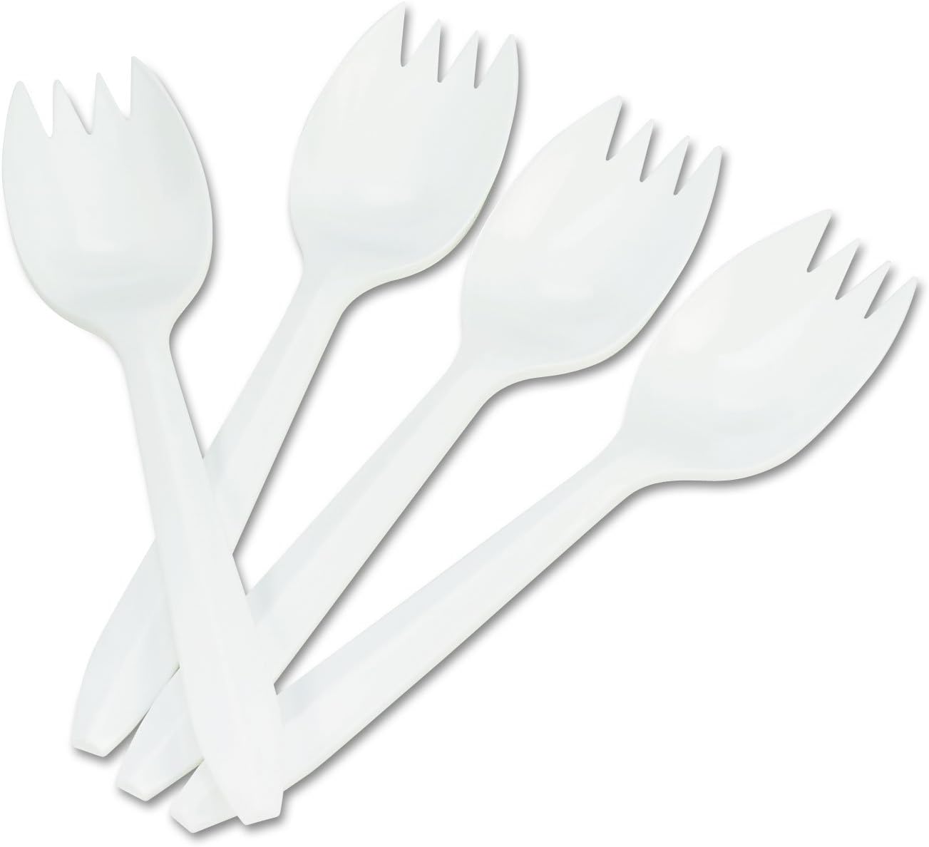 Boardwalk Spork Cubertería de polipropileno de peso medio, Spork