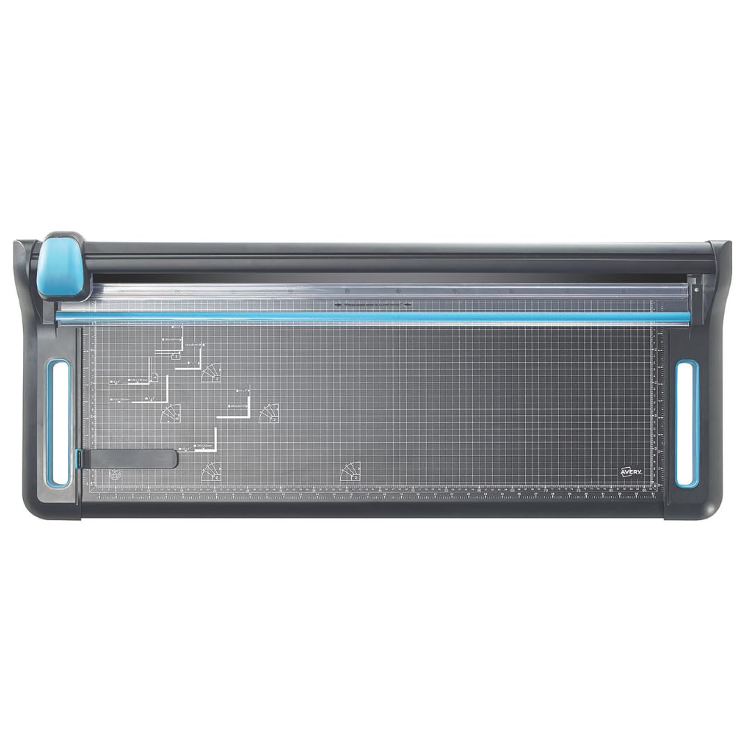 Avery España P880 Cortadora de precisión con cuchilla giratoria, tamaño A1, luz de corte 880mm, capacidad hasta 20 hojas, garantía 7 años