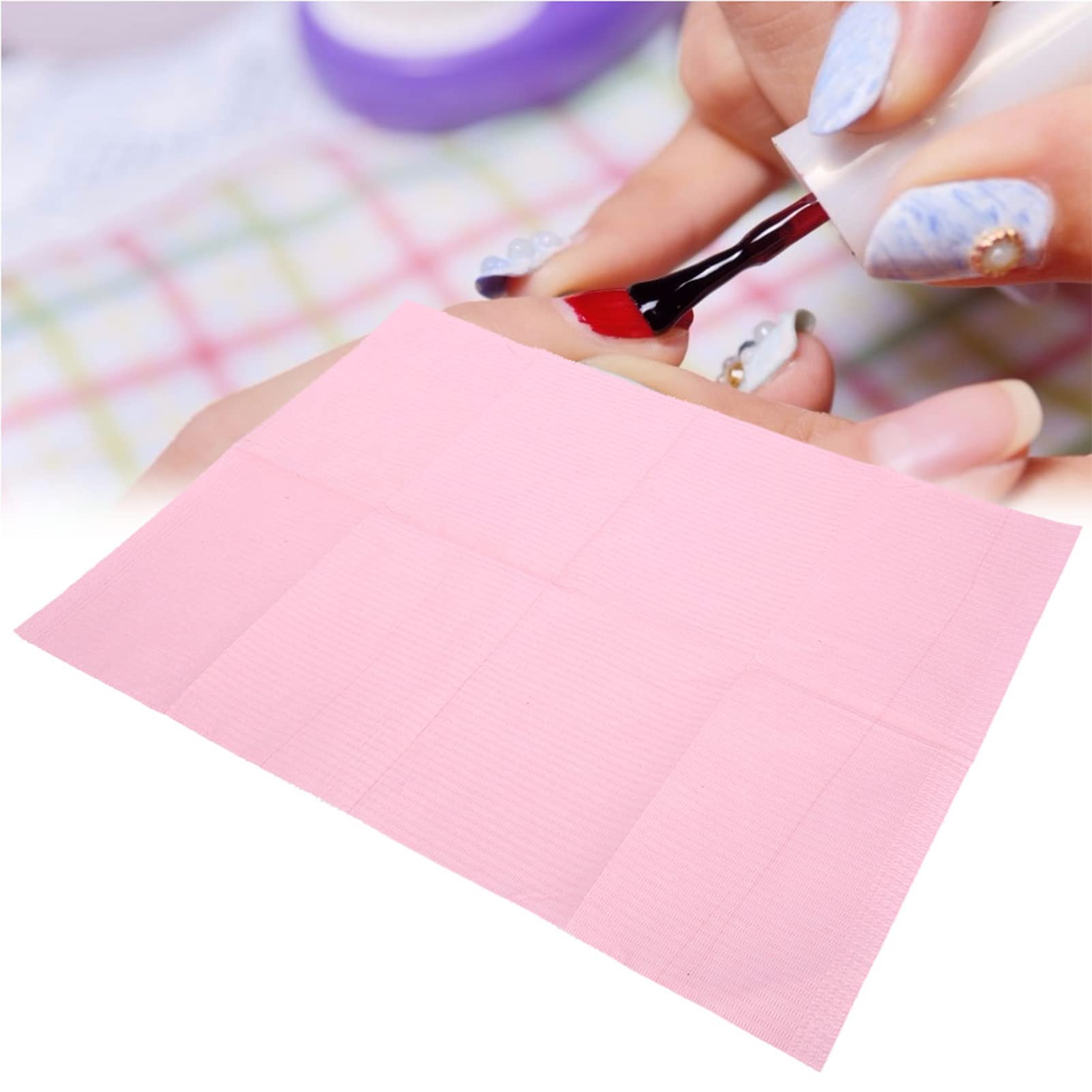 125 pezzi nail art tovaglietta nail art mano cuscino pulito usa e getta per salone professionale per strumento manicure