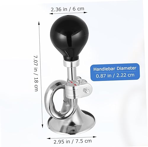 Miniatura 2 de Alarma de manillar de bocina de bicicleta ruidosa fácil de instalar sonido de campana de ciclismo para ciclismo de montaña Diseño de corneta simple