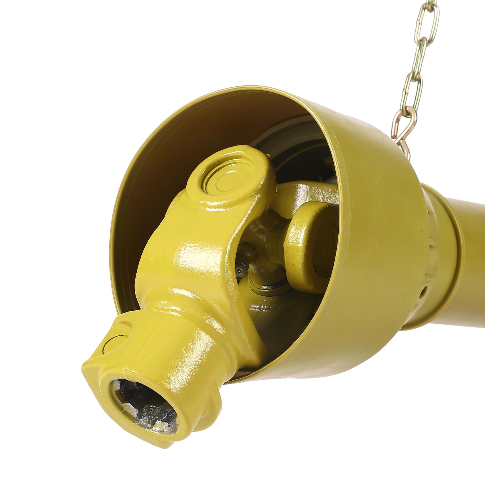 Arbre de transmission réglable pour tracteur, 1-3/8", 6 dents, avec tube télescopique, acier Q345, 540/1000 tr/min, arbre d'entraînement de tracteur pour appareils agricoles