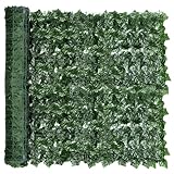 REOVE Artificial Ivy Privacy Fence Screen, Wall Decor for Privacy Protection Home Balcony Garden 0.5x3m