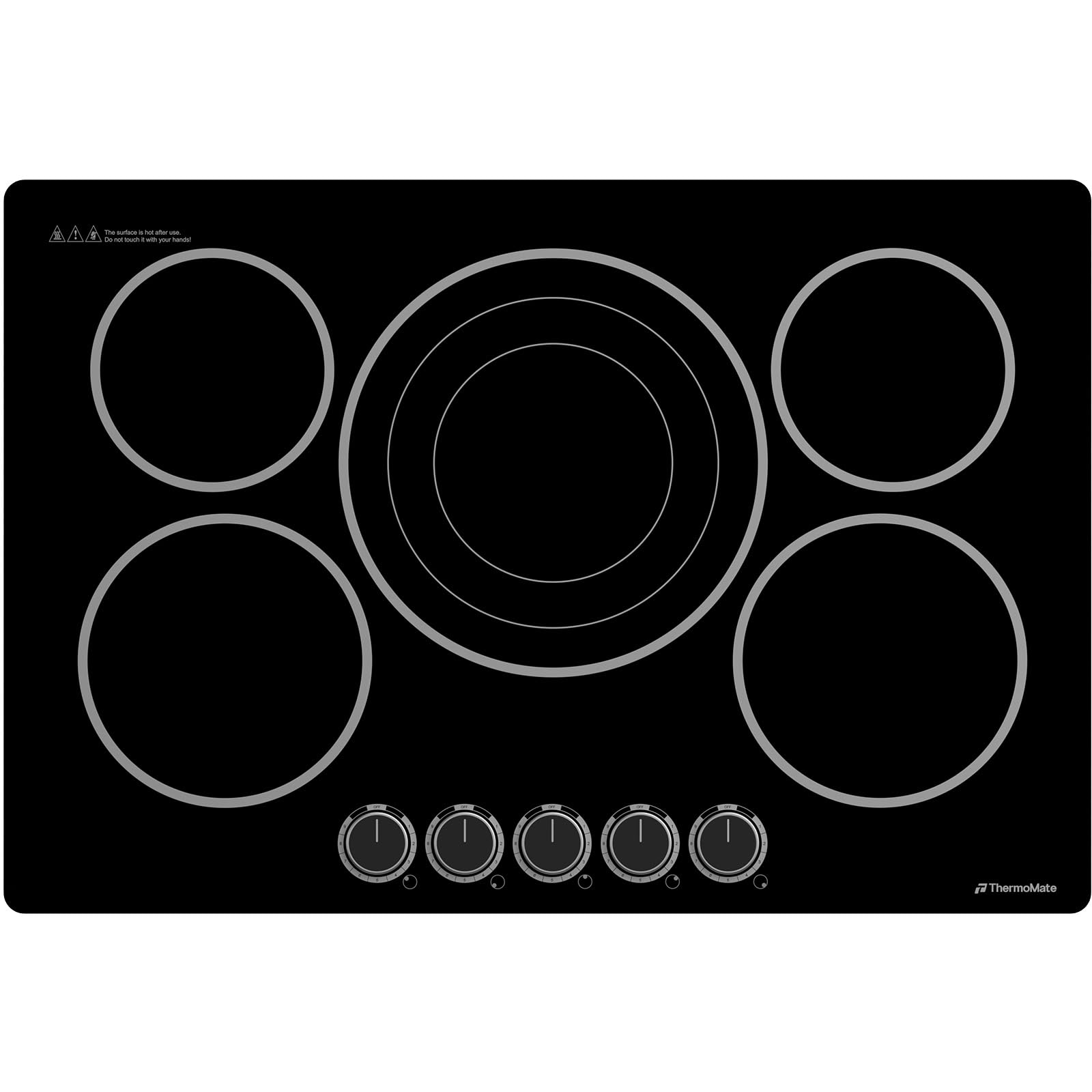 ThermoMate 30 Inch Electric Cooktop