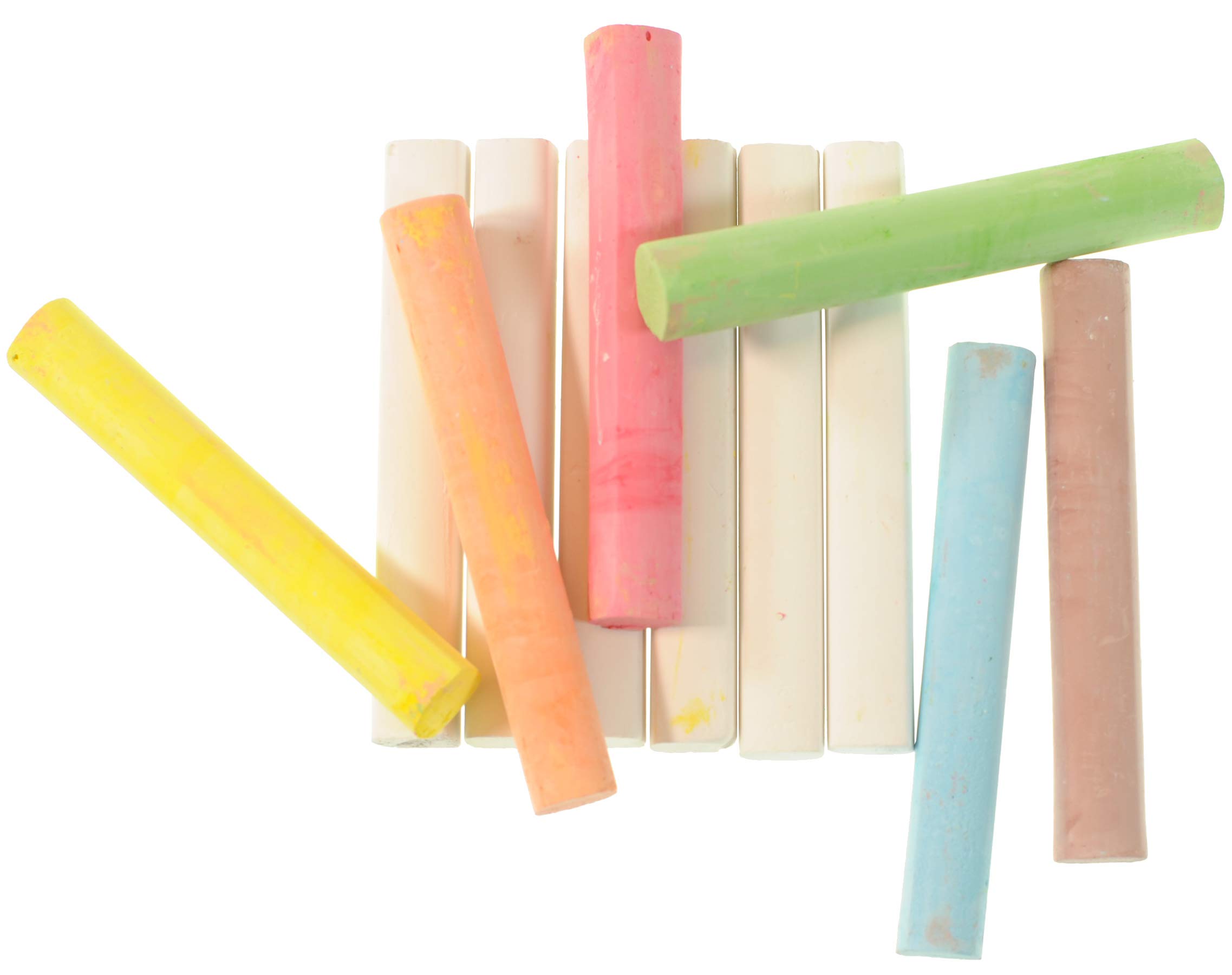 Corvus 190670 Chalk 12 Pieces White Colored, Multi