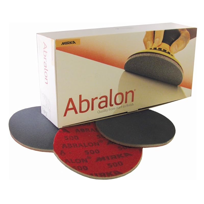 Mirka Abralon 6 inch Bowling Ball Sanding Pads