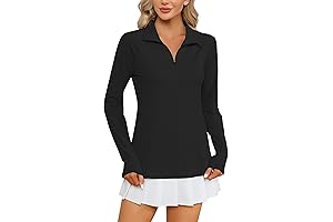 Women's Long Sleeve Tennis Shirt: Ultimate Comfort and Sun Protection for the Court