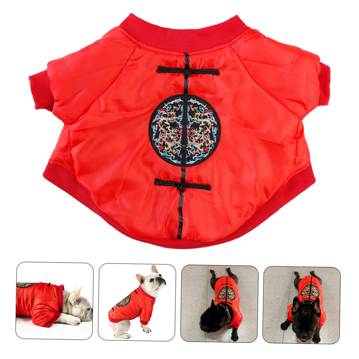 Mipcase 3stücke Winter Pet Suit Coat Für Hunde Warmer Und Stilvoller Hundemantel Für Kleine Wie Französische Bulldogge Mops Und Für Und Besondere Anlässe