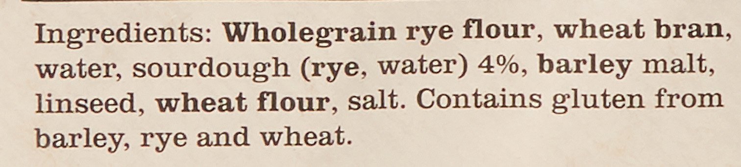 Leksands Sourdough Crispbread, 730 g