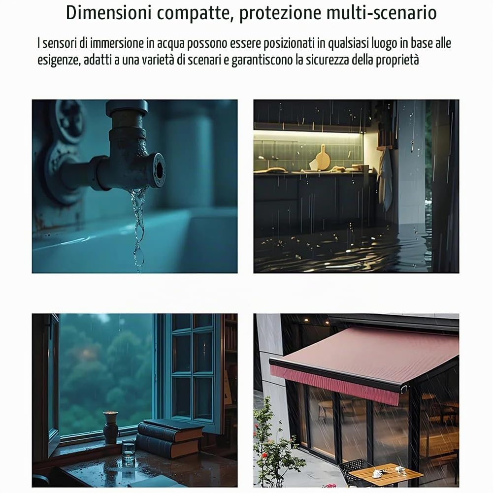 Zigbee - Sensore di intelligente per esterni, rilevamento della, impermeabile e intelligente