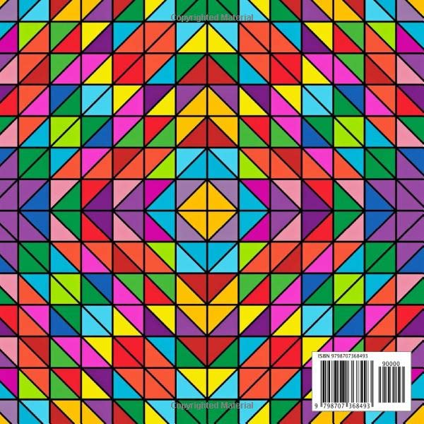 Amazon 幾何学模様の塗り絵 Geometric Coloring Book 大人の塗り絵 美しい数学塗り絵 大人のためのストレスを和らげる幾何学的なパターンの塗り絵 Antoine Marc Crafts Hobbies