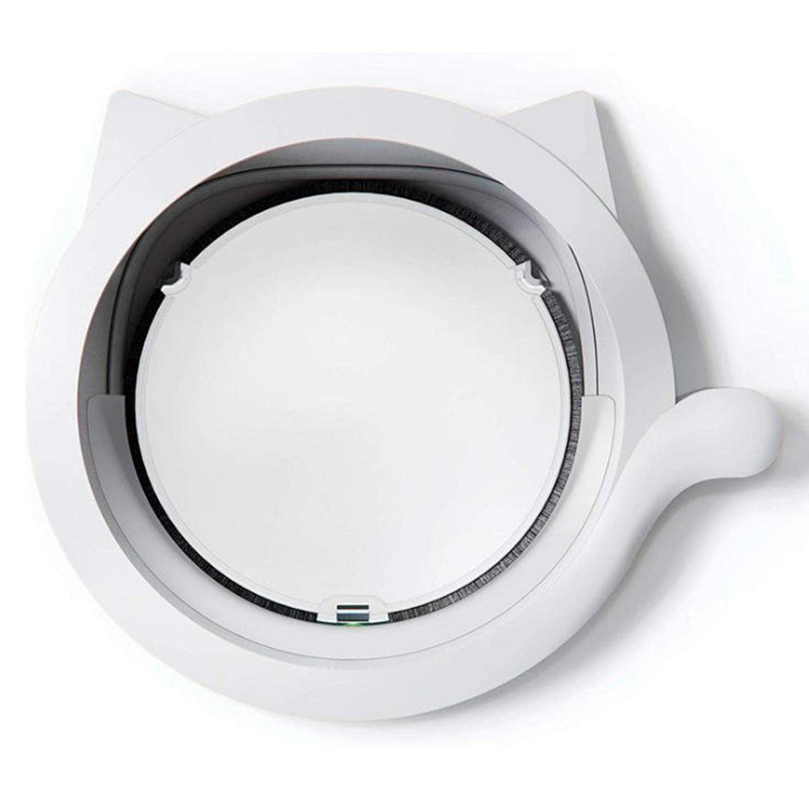 Porte pour Chat Pass Trappe Animaux Passage Litière Système de Fermeture Aimantée Installation Discrète Adaptée Aux Propriétaires D'Appartements