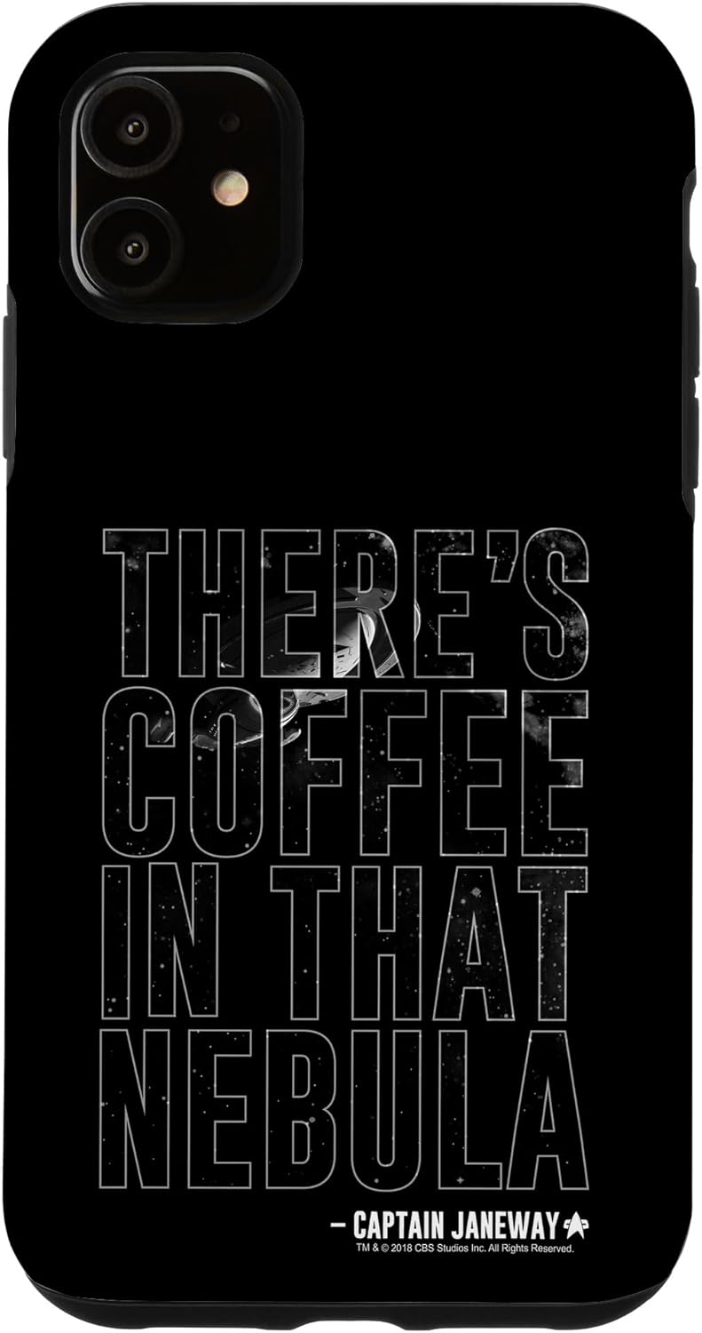 iPhone 16 Star Trek: Voyager There's Coffee In That Nebula Case