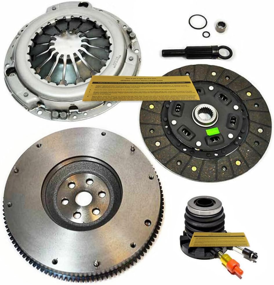 EFT OE Clutch Kit & Slave CYL Flywheel For 1995-2008 Ford Ranger 3.0L Mazda B3000 - High Performance & Engagement - Precise Fitment - Durable & Reliable - 12 Month Warranty